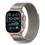 Tech-Protect Milano Vanguard, Apple Watch 8 / 9 / 10 / 11 / SE / Ultra (44 / 45 / 46 / 49 mm) sidabrinė