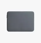 UNIQ Cyprus Laptop Sleeve 14 inch Onyx Black &ndash; Vandeniui atsparus neopreninis dėklas