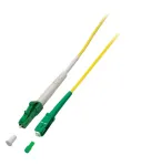 EFB Simplex Patchkabel LC/APC-SC/APC OS2 G657A2 3m LSZH 2mm gelb