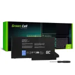 Akumuliatorius Green Cell DE127V2, skirtas DELL Latitude &ndash; 11,4 V LiPo 2700 mAh, 3 elementai, juodas