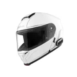 Sena OUTRUSH 2 I&scaron;manusis modulinis &scaron;almas su Mesh Intercom, Glossy White, L