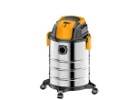 EXTRALINK POWERLINK pramoninis &scaron;lapio ir sauso siurblys, 1300W, 20L, sidabrinis, R-702