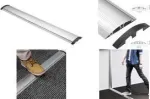 LogiLink grindinio kabelio dangtis, aliuminis ir ABS, 1104 x 139 x 22 mm, pjaustomas pagal ilgį, sidabrinis