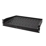 LogiLink 19 colių i&scaron;traukiama lentyna 2U, prailginama, 350 mm gylio, 30 kg apkrova, juoda