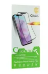 iLike keraminis grūdintas stiklas iPhone 14, 13, 13 Pro ekrano apsaugai - 9H kietumas, 2.5D užapvalinti kra&scaron;tai, juodas rėmelis