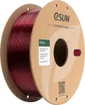 ESUN PETG+ 1,75 mm per&scaron;viečiama raudona 1 kg popierinė ritė