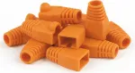 DSIT Danicom RJ45 Boot Orange, 10 vnt. pakuotė &ndash; apsauginis gaubtas Ethernet kabeliams