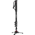 Manfrotto MVMXPROA4 XPRO Monopod+ aliumininis 4 sekcijų video monopodo stovas su FluidTech pagrindu, juodas