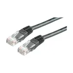 VALUE Cat.6 Class E UTP Patch Laidas RJ45 Ki&scaron;tukas į RJ45 Ki&scaron;tuką, Juodas, 2 m