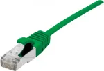 Dexlan Cat. 6A S/FTP (PiMF) itin plonas belogenis tinklo kabelis su fiksatoriumi, žalias, 10,0 m 858720
