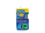 RAPID TOOLS Rapid plok&scaron;čios vielos segtukai Type 140, 14 mm kojelės, cinkuotas plienas, 1250 vnt., kortelė 40109576