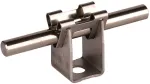 DEHN 207009 Nerūdijančio plieno laidininko laikiklis 8 mm apvaliam laidininkui, 20 mm auk&scaron;čio
