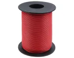 Donau Elektronik 119-10 lankstusis montažinis laidas 0,14 mm&sup2; raudonas 100 m ritė
