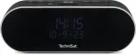 TechniSat DigitRadio 53 BT DAB+/FM laikrodinis radijas su Bluetooth ir USB įkrovimo funkcija, 3,5 VA-LCD, juodas