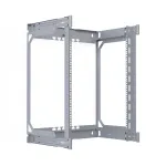 EFB Elektronik WGX-BF15 galinis rėmas X-Rack sieniniam tinklinių spintų korpusui, 15U, 600x766mm, cinkuotas