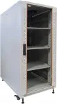 IT-BUDGET 19 inch Tinklo spintelė SRK Komplektas, 22U, 600x800 mm, Stiklo/Plieno Durys, 4 Aktyvūs Ventiliatoriai, PDU, Lentynos, I&scaron;ardoma, &Scaron;viesiai Pilka 90ITB19SRK2268GG