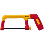 Wiha 43125 izoliuotas elektriko lankinis pjūklas, 150 mm geležtė, raudonas/geltonas