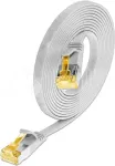 Wirewin Cat6a U/FTP plonas tinklo kabelis, 0,1 m, baltas, RJ45, 10G, 500MHz PKW-STP-SLIM-K6A 0.1 WS