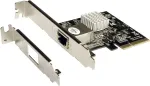 EXSYS EX-6061-2 Dviejų prievadų 10GbE PCIe x4 žemo profilio tinklo adapteris