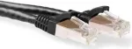 ACT 15m LSZH S/FTP CAT6A Snagless tinklo kabelis, juodas (FB7915)