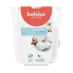 Bolsius True Scents kvapni žvakė stiklinėje, Fresh Cotton, &Oslash;97x85 mm