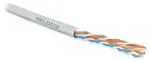 Teleinformatinis kabelis, montavimui, U/UTP kat.5e 4x2xAWG24/1, varis, PVC, 305 m, pilkas