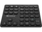 I&scaron;orinis skaičių blokas Sandberg Wireless Numeric Keypad Pro, membrana, 36 klavi&scaron;ai