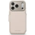 Decoded Leather Detachable Wallet odinis dėklas, skirtas iPhone 18 Pro Max / 17 Pro Max, MagSafe, Taupe