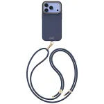 UNIQ Coehl Mirelle dėklas, skirtas iPhone 18 Pro / 17 Pro, magnetiniam įkrovimui, mėlynas