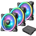 Thermaltake Riing Trio 14 RGB TT Premium Edition korpuso ventiliatoriai, 3 x 140 mm, 500&ndash;1400 aps./min