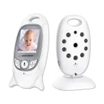 Vaizdo kūdikio monitorius ESPERANZA EHM001 &mdash; 2 colių LCD, 320&times;240 vaizdas, naktinis matymas 5 m, temperatūros jutiklis, iki 260 m nuotolis, įkraunamas LiPo 540 mAh