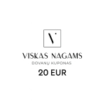 Popierinis dovanų kuponas 20&euro;