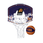 WILSON NBA MINI-HOOP PHOENIX SUNS Vaikų krep&scaron;inio lankų rinkinys