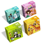 Dėlionės 4in1 rinkinys - Zoologijos tema