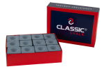 Biliardo kreida, Classic, Pilka, 12 vnt./pak.