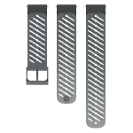 SUUNTO 22 ATH5 SILICONE STRAP GRAPHITE GRAY S+M Sportinis laikrodžio dirželis
