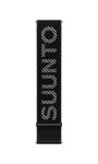 SUUNTO 22 ATH7 LOOP TEXTILE STRAP BLACK S+M Juostelė