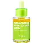 PURITO SEOUL Azelaic Acid 10 Kojic Tea Tree Serum &ndash; Veido serumas su 10 % azelaino rūg&scaron;timi, kojine rūg&scaron;timi ir arbatmedžiu, 30 ml