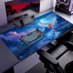 Pelės kilimėlis &bdquo;Mountain Cosmo Blue II&ldquo; &ndash; XL (1200 &times; 600 mm)