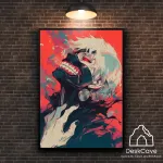 Plakatas &bdquo;Gūlis&ldquo; &ndash; A2 (42 &times; 59 cm), su medžio spalvos rėmeliu ir tvirtinimu