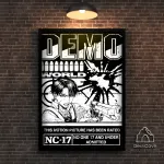 Plakatas &bdquo;Demo pasaulis&ldquo; &ndash; A3 (30 &times; 42 cm), su juodu rėmeliu ir tvirtinimu