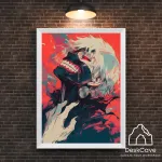 Plakatas &bdquo;Gūlis&ldquo; &ndash; A4 (21 &times; 30 cm), su baltu rėmeliu ir tvirtinimu