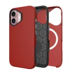 Dėklas Perfectionists Triangle Mag Case Apple iPhone 11 raudonas