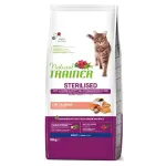 NATURAL TRAINER Cat adult Sterilised salmon su la&scaron;i&scaron;a 10kg