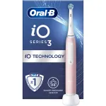 Oral-B | Electric Toothbrush | iO3 Series | Rechargeable | For adults | Number of brush heads included 1 | Number of teeth brushing modes 3 | Blush Pink