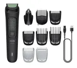 Philips All-in-One Hair Trimmer | MG3945/15 3000 Series | Cordless | Number of length steps 12 | Black