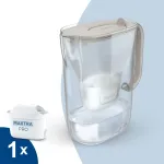 Vandens filtravimo ąsotis BRITA Style Essential 2.4L, rudas su vandens filtru MAXTRA PRO 1 vnt.