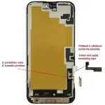 Ekranas skirtas iPhone 16 Plus, LTPO Soft OLED, 60Hz