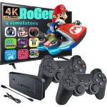 RoGer Retro Portable Console + 2 Gamepads / 21000 games / HDMI