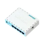 Mikrotik Wired Ethernet Router (No Wifi) RB750Gr3, hEX, Dual Core 880MHz CPU, 256MB RAM, 16 MB (MicroSD), 5xGigabit LAN, USB, PCB and Voltage temperature monitor, Beeper, IP20, Plastic Case, RouterOS L4 | MikroTik | Ethernet Router hEX | RB750Gr3 | N ...